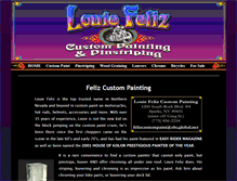 Tablet Screenshot of felizcustompainting.com